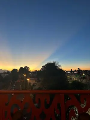 Amanecer o atardecer desde el hostal o pensión o alrededores