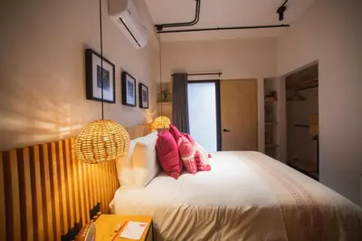 Cama o camas de una habitación en Casa Rosamate