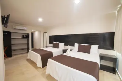 Cama o camas de una habitación en Mayev Express