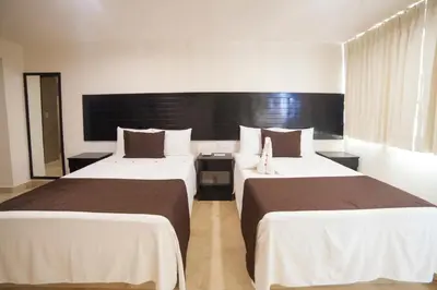 Cama o camas de una habitación en Mayev Express