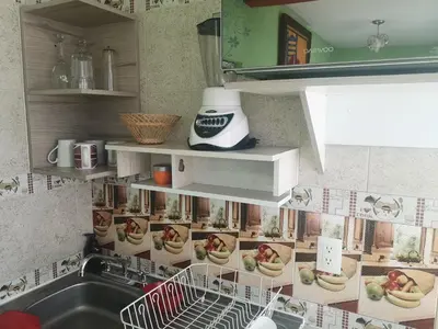 Una cocina o zona de cocina en Depa 2 recamaras Coyoacán