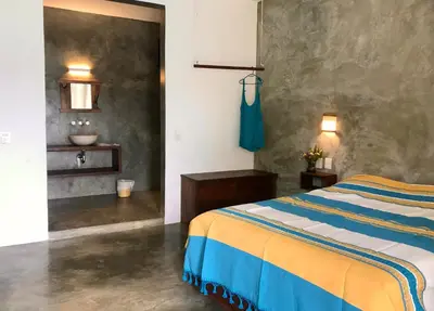 Cama o camas de una habitación en Casa Monika