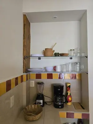 Una cocina o zona de cocina en Casa Donaji Guest House