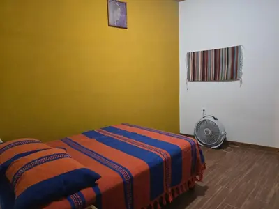 Cama o camas de una habitación en Casa Donaji Guest House