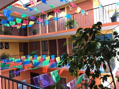Plano de Hotel La Cascada Oaxaca