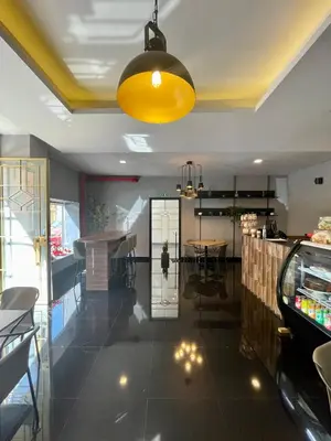 Una cocina o zona de cocina en Hotel Tamara