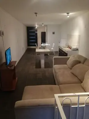 Zona de estar de Exelentes departamentos y lofts en el centro de la ciudad de Teziutlán