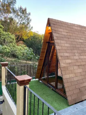 Jardín al aire libre en Villa Chica