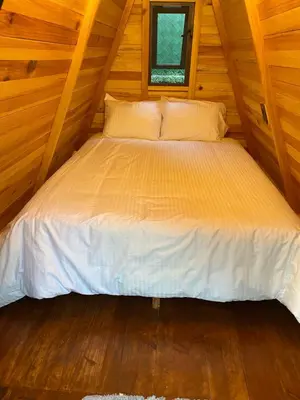 Cama o camas de una habitación en Villa Chica