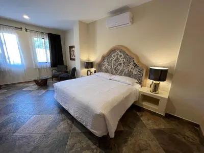 Cama o camas de una habitación en Mesón de las Delicias