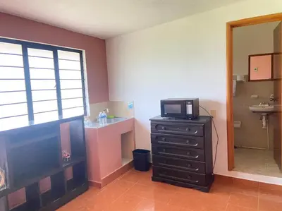Plano de Departamento con gran área verde