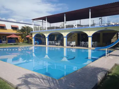 Piscina en o cerca de Hotel San Carlos Yautepec