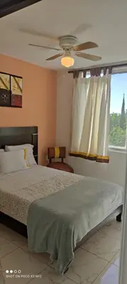 Cama o camas de una habitación en Casa Armony