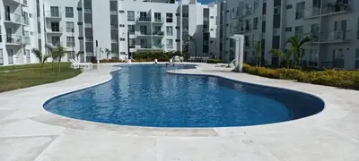 Piscina en o cerca de Departamento en Acapulco Diamante