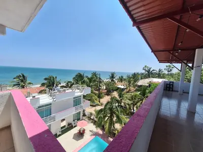 Vista general del mar o vista desde el hotel