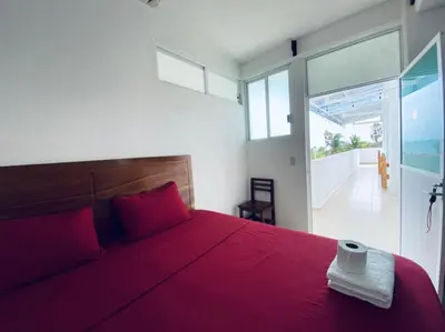 Cama o camas de una habitación en Cataviento Hotel
