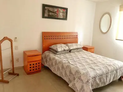 Cama o camas de una habitación en Depa de Dos recamaras en ACAPULCO DIAMANTE frente ARENA GNP