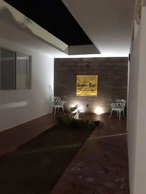 Zona de estar de Garden Suites Comalcalco