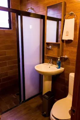 Un baño de Casa del Barrio Apartments Oaxaca