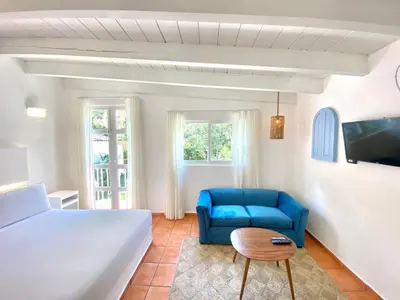 Zona de estar de Hotel Cala Blanca Cuernavaca