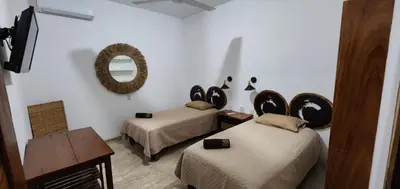 Cama o camas de una habitación en Casa Marko