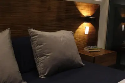 Cama o camas de una habitación en BERTHEL SUITES