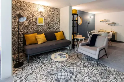 Zona de estar de NIU Modern & Centric Lofts