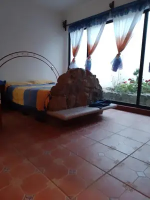 Cama o camas de una habitación en El mana de San Francisco