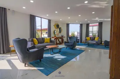 Zona de estar de Hotel Talavera Teziutlan