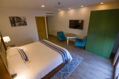 Cama o camas de una habitación en Hotel Talavera Teziutlan