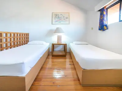 Cama o camas de una habitación en Hotel La Rinconada Santa Fe
