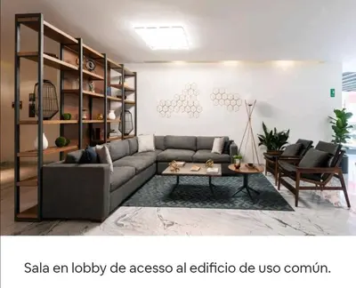 Zona de estar de San Ángel UNAM 3 recámaras/2parking