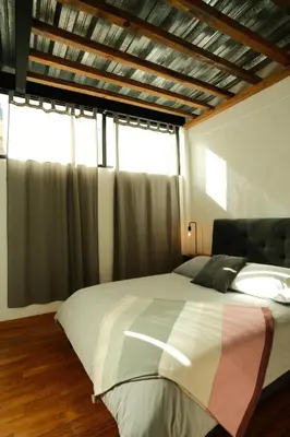 Cama o camas de una habitación en Mina 32 - Coyoacan