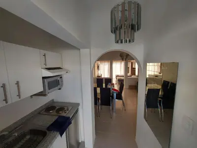 Una cocina o zona de cocina en Casa Blanca Grand