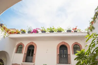 Un balcón o terraza de Hotel Catedral