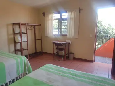 Plano de Casa Cora Oaxaca Hospedaje Familiar Guesthouse Casa de Huespedes