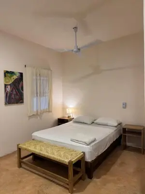 Cama o camas de una habitación en la punta surf house 2