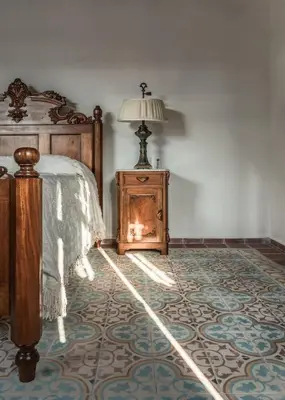 Cama o camas de una habitación en Hotel La Casa de las Sirenas