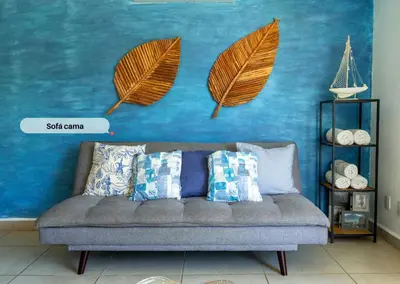 Zona de estar de Beautiful Apartment in Dream Acapulco Diamante