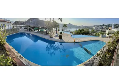Piscina en o cerca de Suite CasaBlanca Grand, la mejor vista de Acapulco