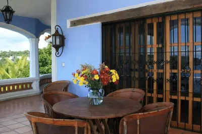 Un balcón o terraza de Villa del Puerto