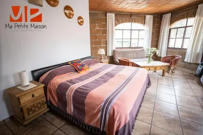 Cama o camas de una habitación en Ma Petite Maison