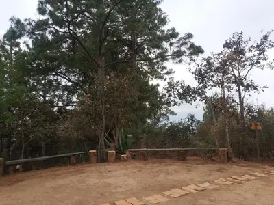 Paisaje cerca de este chalet de montaña
