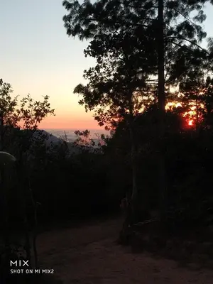 Paisaje cerca de este chalet de montaña