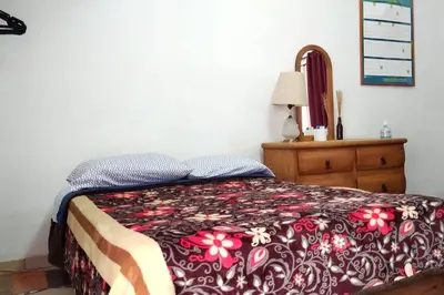 Cama o camas de una habitación en Tu Casita de descanso en Santa María