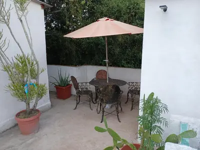 Un patio o zona al aire libre en Entrada Independiente Jalatlaco-Centro Histórico.