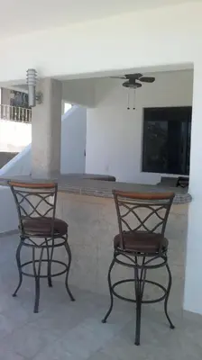 Una televisión o centro de entretenimiento en Penthouse VLM Gran Terraza 200 metros vista inmejorable piscina gigante