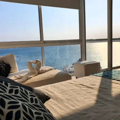 Zona de estar de Apartamento Frente al Mar en Acapulco