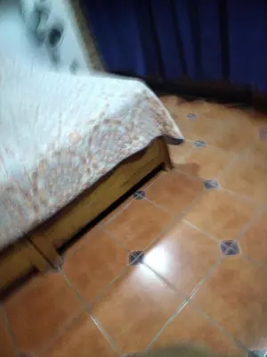 Cama o camas de una habitación en La Casa del Kiosco Azul Independiente Alberca Mascotas Gran Jardín