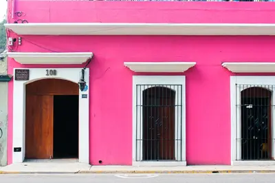 Fachada o entrada de Hotel Rosa Mexicano